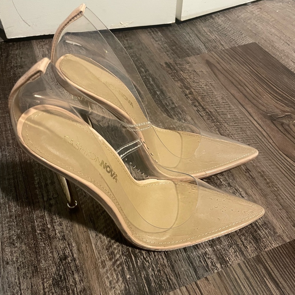 Clear Stiletto